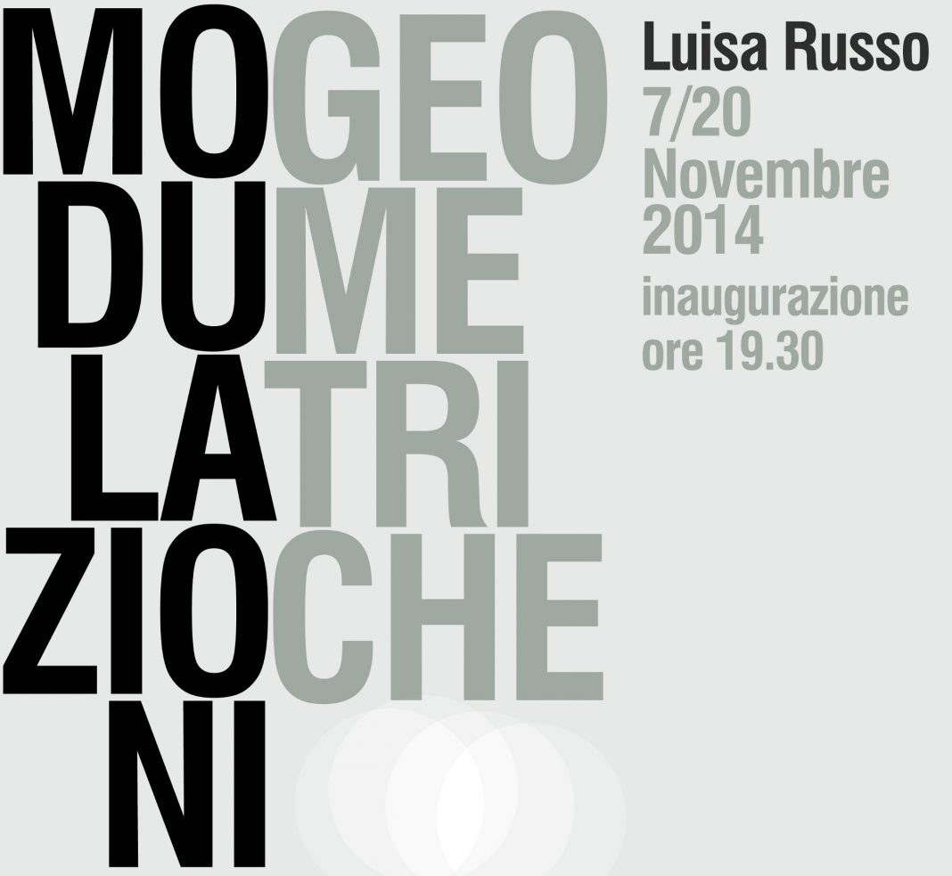 Luisa Russo – Modulazioni Geometrichehttps://www.exibart.com/repository/media/eventi/2014/11/luisa-russo-8211-modulazioni-geometriche-1068x983.jpg