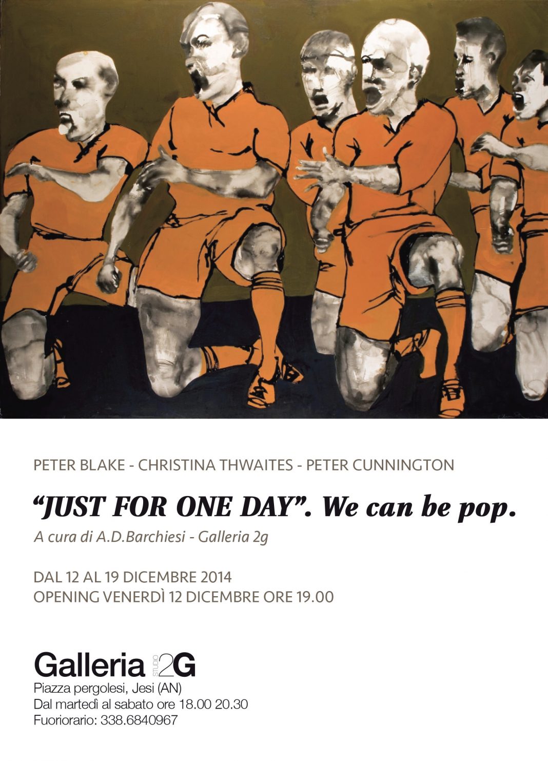Peter Blake / Christina Thwaites / Peter Cunnington – “Just for one day”. We can be pop.https://www.exibart.com/repository/media/eventi/2014/12/peter-blake-christina-thwaites-peter-cunnington-8211-8220just-for-one-day8221.-we-can-be-pop-1068x1482.jpg