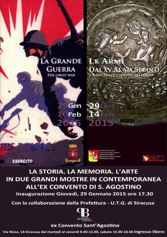 L’Esercito e la Grande Guerra a Siracusahttps://www.exibart.com/repository/media/eventi/2015/01/l8217esercito-e-la-grande-guerra-a-siracusa.jpg