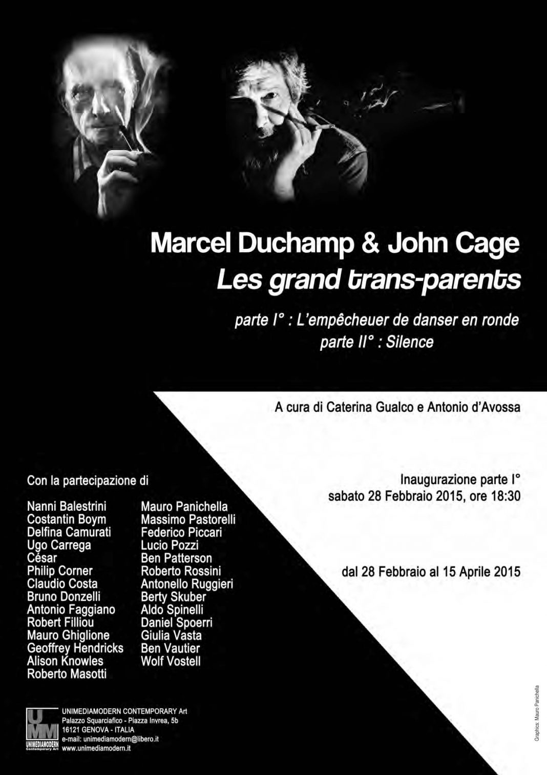 Marcel Duchamp / John Cage – Les Grands Trans-Parentshttps://www.exibart.com/repository/media/eventi/2015/02/marcel-duchamp-john-cage-8211-les-grands-trans-parents-1068x1511.jpg