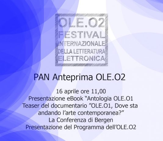 Anteprima OLE.02 Festival Internazionale della Letteratura Elettronica