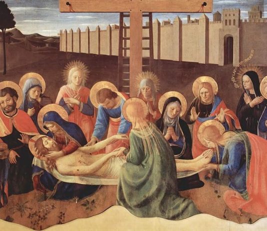 Beato Angelico –  Compianto sul Cristo morto