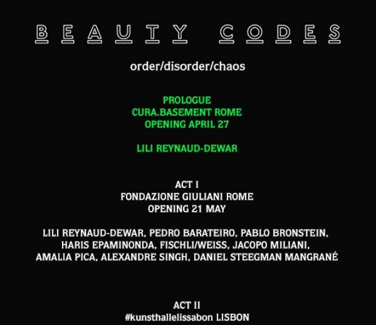 Beauty Codes (order/disorder/chaos) – Prologo: Lili Reynaud – Dewar
