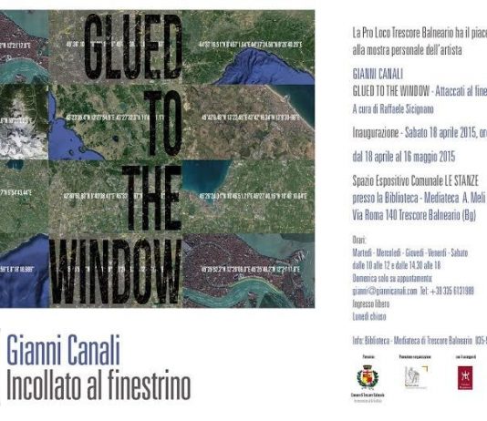 Gianni Canali – Glued to the window. Incollato al finestrino