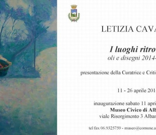 Letizia Cavallo – I luoghi ritrovati