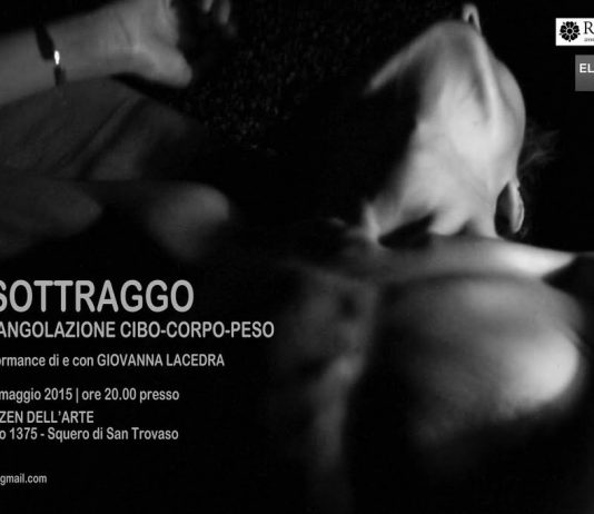 Giovanna Lacedra – Io sottraggo Giovanna Lacedra – Io sottraggo