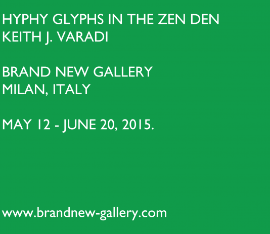 Keith J. Varadi – Hyphy glyphs in the zen den