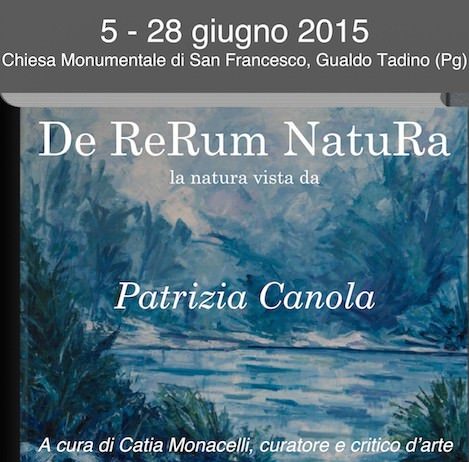 Patrizia Canola – De Rerum Natura