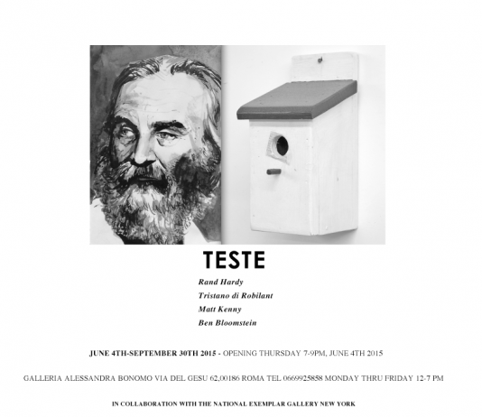 Teste in collaboration with The National Exemplar Gallery