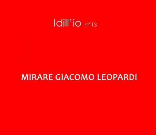 Emilio Prini / H.H.Lim – Mirare Giacomo Leopardi Emilio Prini / H.H.Lim – Mirare Giacomo Leopardi