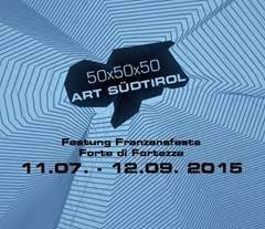 50x50x50 Art Südtirol 2015