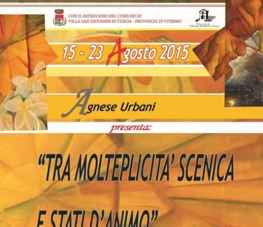 Agnese Urbani – Tra Molteplicità Scenica e Stati d’Animo