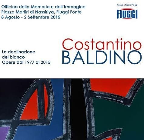 Costantino Baldino – La declinazione del bianco.  Opere dal 1977 al  2015