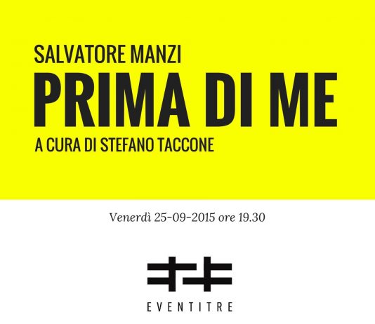 Salvatore Manzi – Prima di me