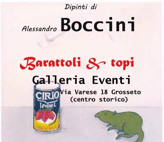 Alessandro Boccini – Barattoli & topi Alessandro Boccini – Barattoli & topi