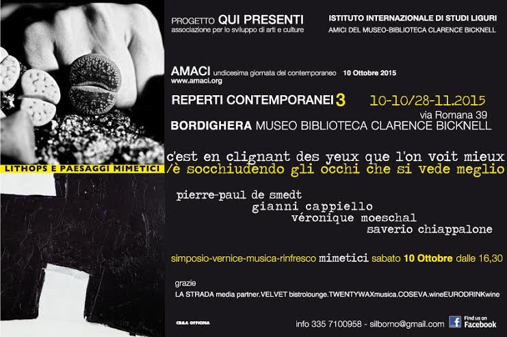 Reperti contemporanei 3: C’est en clignant des yeux que l’on voit mieux/è socchiudendo gli occhi che si vede megliohttps://www.exibart.com/repository/media/eventi/2015/10/reperti-contemporanei-3-c8217est-en-clignant-des-yeux-que-l8217on-voit-mieuxè-socchiudendo-gli-occhi-che-si-vede-meglio.jpg