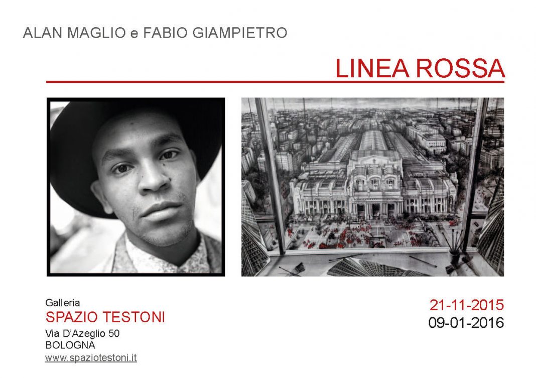 Alan Maglio / Fabio Giampietro – Linea Rossahttps://www.exibart.com/repository/media/eventi/2015/11/alan-maglio-fabio-giampietro-8211-linea-rossa-1068x753.jpg