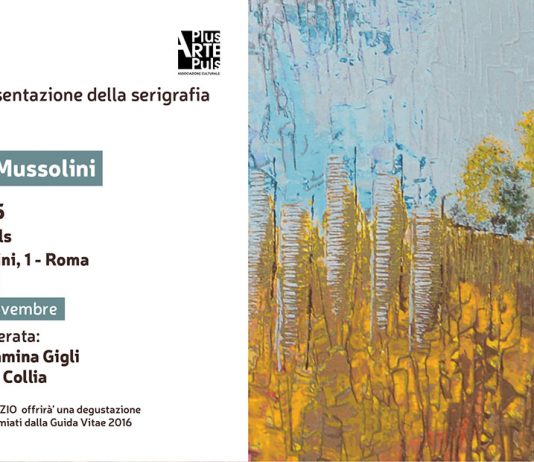 Alessandra Mussolini – Visioni, serigrafia