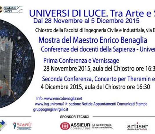 Enrico Benaglia – Universi di Luce. Tra Arte e Scienza