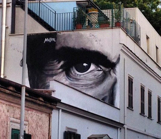 La Street art omaggia Pasolini