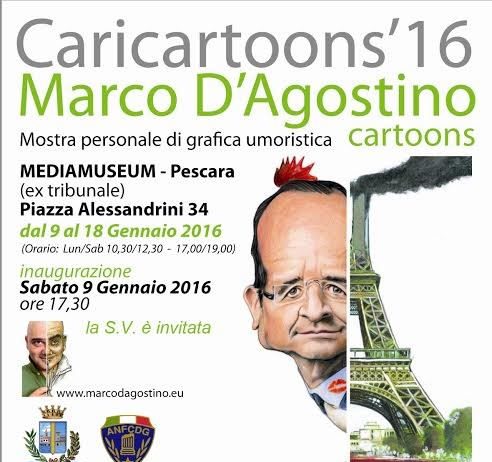 Marco D’Agostino – Caricartoons 16