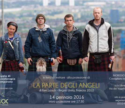 PROIEZIONI. Rassegna di Cinema e Psicologia 1#:  La parte degli angeli