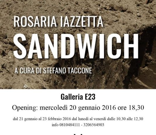 Rosaria Iazzetta – Sandwich