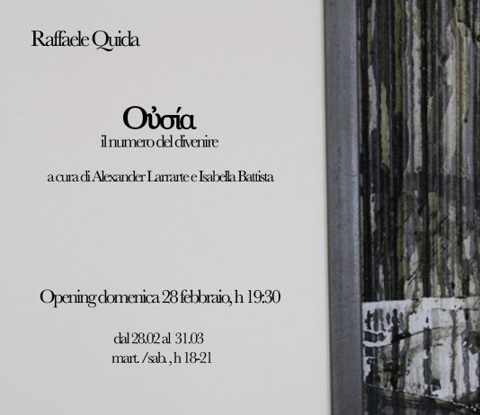 Raffaele Quida – Ousìa. Il numero del divenire