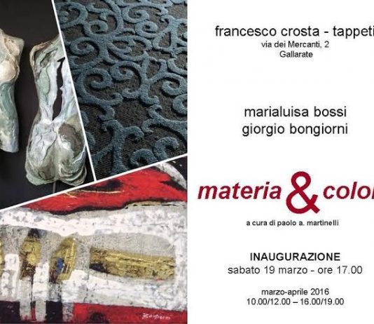 Giorgio Bongiorni / Maria Luisa Bossi – Materia&Colore
