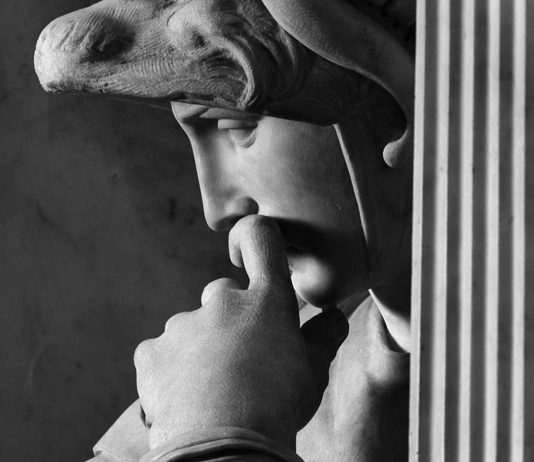 Michelangelo fotografato da Aurelio Amendola