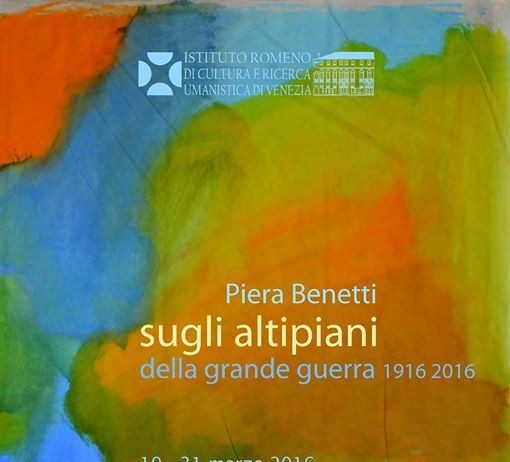 Piera Benetti – Sugli altopiani della Grande Guerra 1916-2016