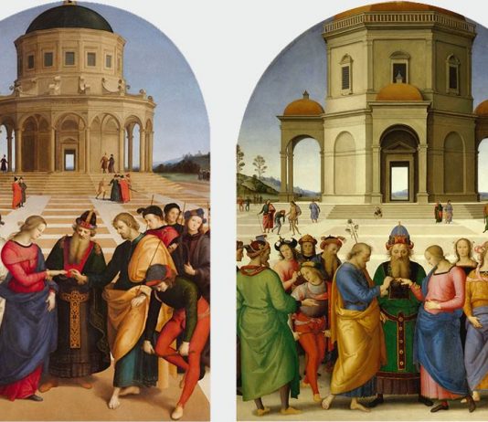 Primo Dialogo Raffaello e Perugino attorno a due Sposalizi della Vergine