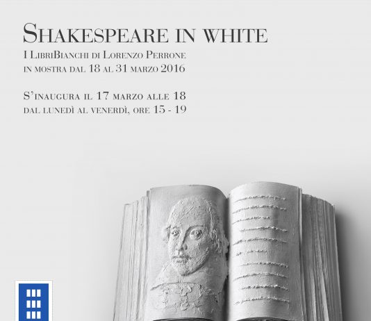 Shakespeare in white – i libri bianchi di Lorenzo Perrone alla Kasa dei Libri