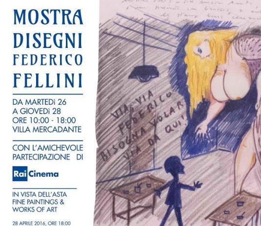 Disegni di Federico Fellini dalla collezione Geleng