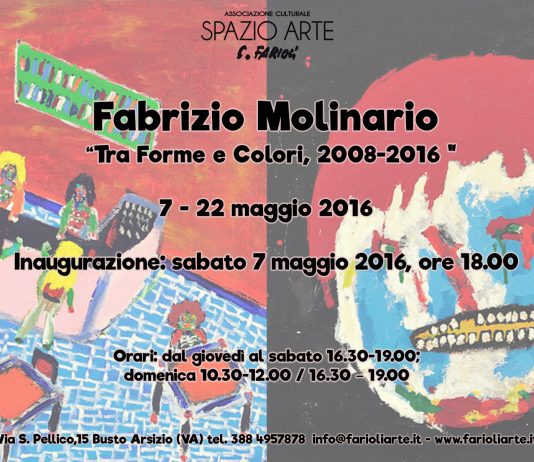 Fabrizio Molinario – Tra forme e colori 2008 – 2016