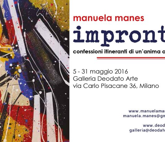 Manuela Manes – Impronte. Confessioni itineranti di un’anima a colori