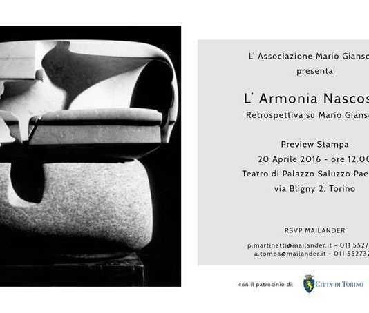 Mario Giansone – L’Armonia Nascosta Mario Giansone – L’Armonia Nascosta