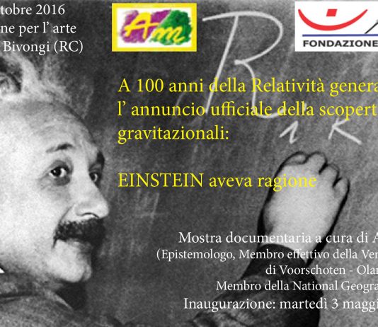 Mostra documentaria per il centenario della Relatività Generale di Einstein