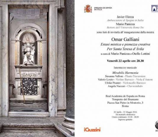 Omar Galliani – Estasi mistica e pienezza creativa. Per Santa Teresa d’Ávila