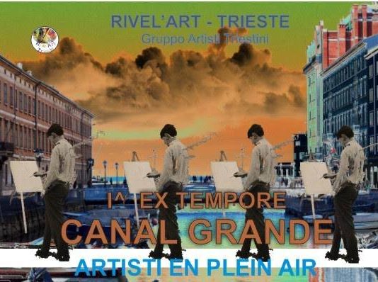 Ex-tempore Canal Grande. Artisti en  Plein Air