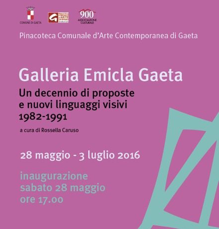 Galleria Emicla Gaeta: un decennio di proposte e nuovi linguaggi visivi (1982-1991)