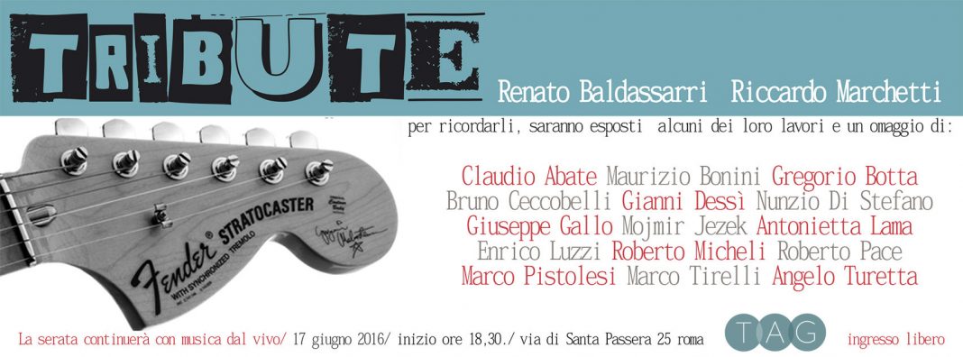 Tribute. Renato Baldassarri e Riccardo Marchetti, una serata per ricordarlihttps://www.exibart.com/repository/media/eventi/2016/06/tribute.-renato-baldassarri-e-riccardo-marchetti-una-serata-per-ricordarli-1068x396.jpg