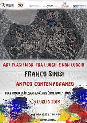 Franco Sinisi – Art flash mob. Antico-contemporaneo