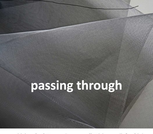 Passing through