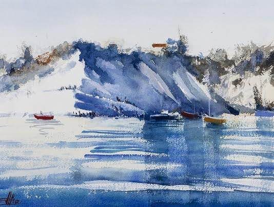 Simone De Marco – Around Girgenti watercolors