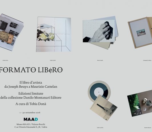 FORMATO LIBeRO. Il libro d’artista da Joseph Beuys a Maurizio Cattelan.