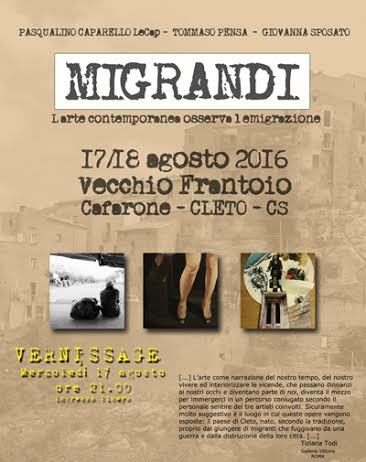 Tommaso Pensa / Giovanna Sposato / Pasqualino Caparello (LeCap) – Migrandi