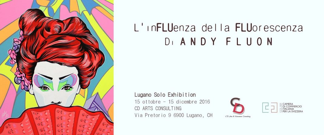 Andy Fluon  – L’inFLUenza della FLUorescenzahttps://www.exibart.com/repository/media/eventi/2016/10/andy-fluon-8211-l’influenza-della-fluorescenza-1068x445.jpg