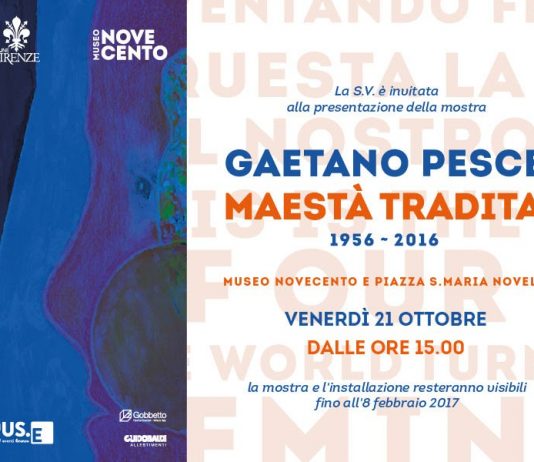 Gaetano Pesce – Maestà tradita
