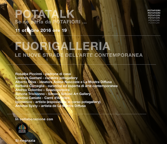 Potatalk: Fuorigalleria – Le nuove strade dell’arte contemporanea